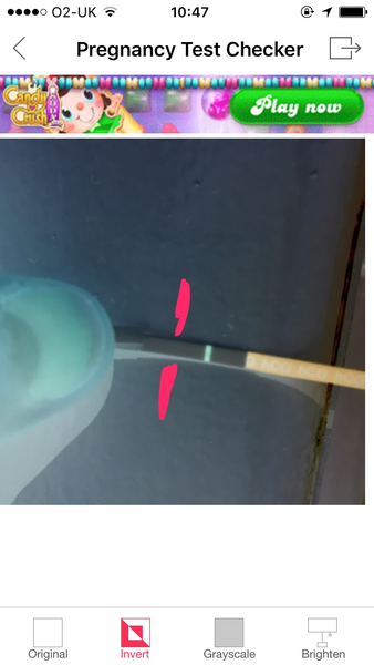 Very very faint positive pregnancy test!