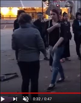 Woman attacked by transactivists at speakers corner - part deux