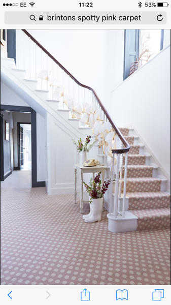 Pink spotty carpet- Would you? Pic included