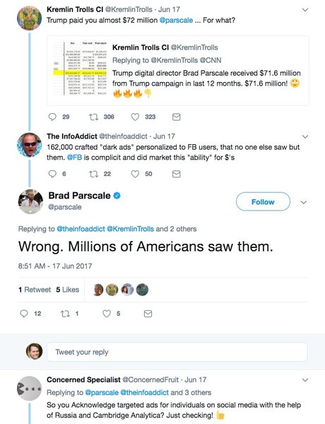 In the dim corner, we have Trump! In the dictator corner, we have Kim! Or is that mixed up?