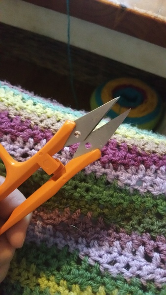 To take 15 balls of wool on holiday?