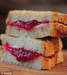 To serve only jam sandwiches for a party?