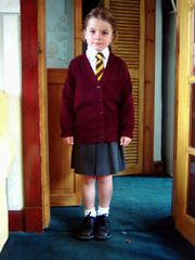 Mothers ott reaction to Child going to school...get a grip