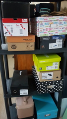 Where do you keep shoes if...