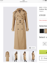 M&S trench coats - blah or fit for purpose?