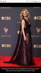Beautiful dresses at the Emmy's