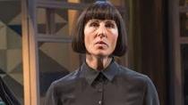 What does v short hair say about a woman?