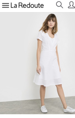 Want to find a nice white dress for my holiday, knee length or a bit shorter