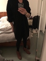 Help, it's me the 40 year old who wasn't sure about dress with boots for evening out! Urgent style advice required (pics attached!)
