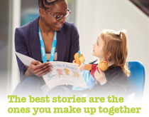 Story Starters - volunteers needed to help early years children become ready to read