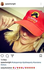 In the dim corner, we have Trump! In the dictator corner, we have Kim! Or is that mixed up?