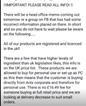 We are fully registered - no yawning allowed - it's MLM  Botwatch 32!
