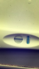 Faint positive test?