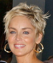 What does v short hair say about a woman?