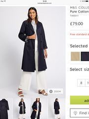 M&S trench coats - blah or fit for purpose?