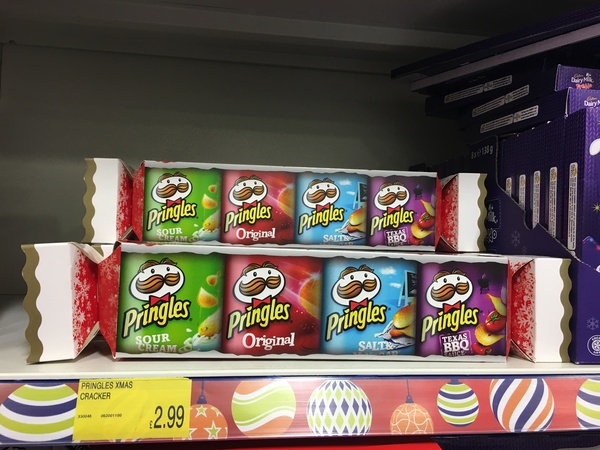 Pringles advent calendar