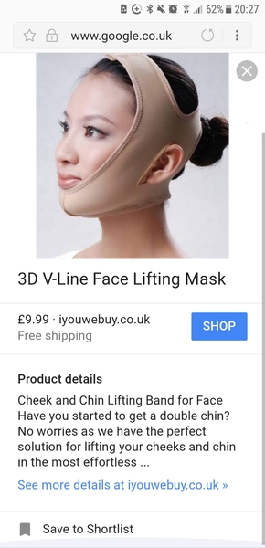 To wonder where the fuck my face went????