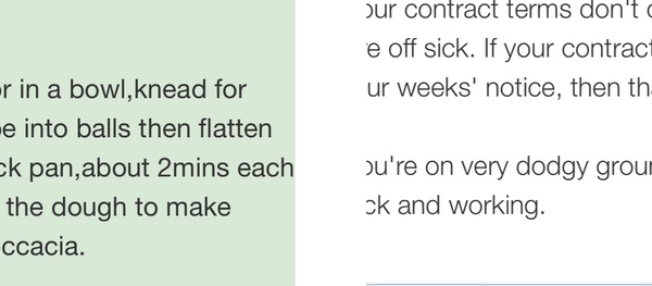 Has the font changed?