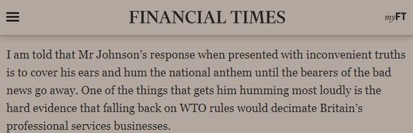 Westminstenders: Sucking up to the 'enemy'