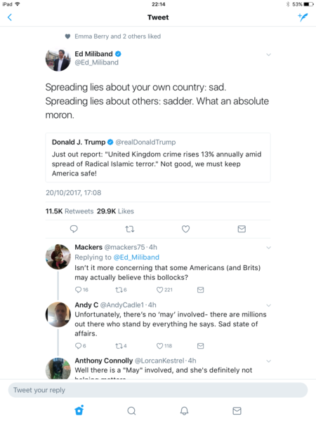 FMOTUS: F***ing Moron of the United States (Trump) thread continued