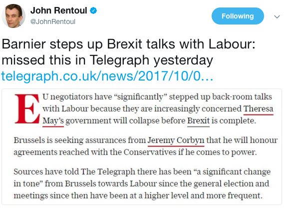 Westminstenders: Zombies don't have friends. Is Johnson the de facto PM now?