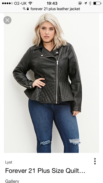 To buy leather jacket that doesn't do up