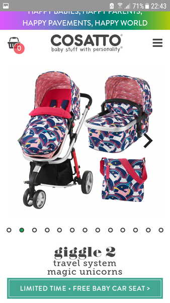 To have LOST MY MIND trying to choose a buggy