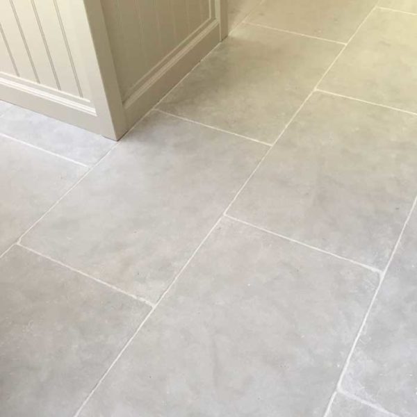 Wood floor and tiles to match