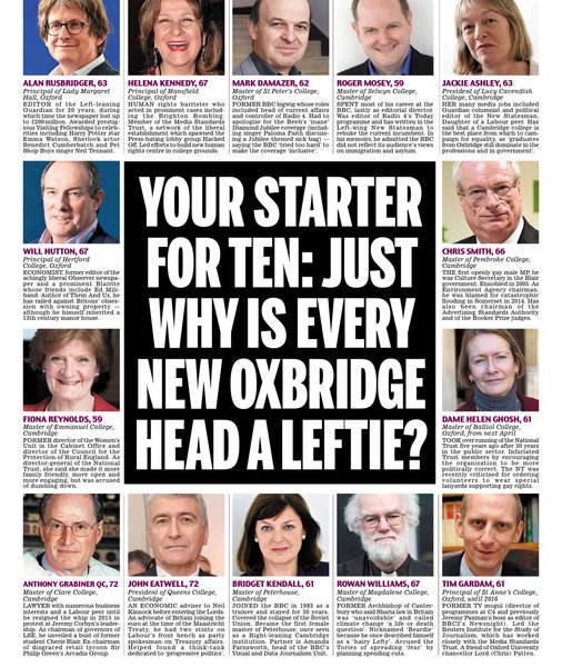 Westminstenders: Sucking up to the 'enemy'