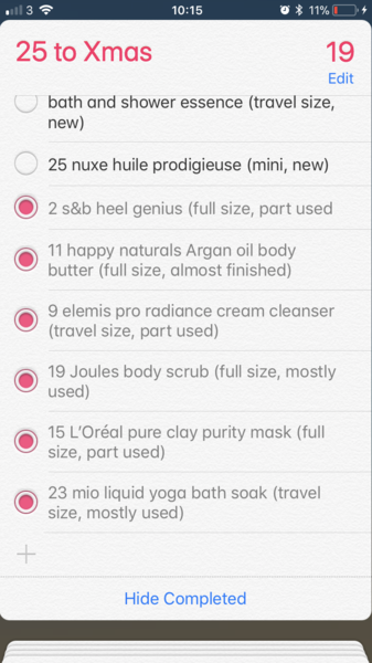 Ashamed of my beauty product hoard – part 7