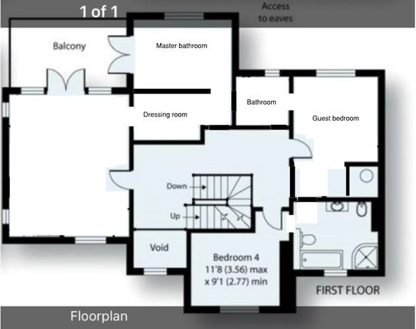 Do you think we could do something with this floorplan .........