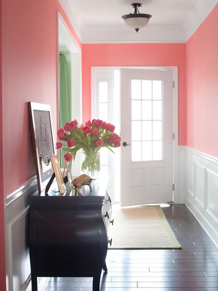 Which pink for my flower wall?