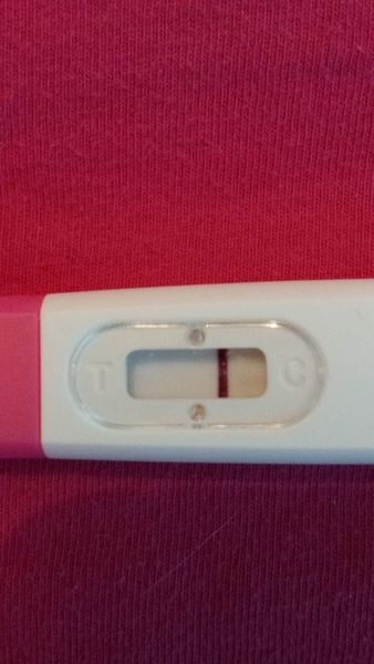 Very very faint positive pregnancy test!