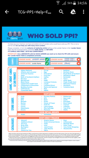 The Claims Guys PPI