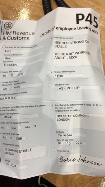 Westminstenders: Beano or Bust