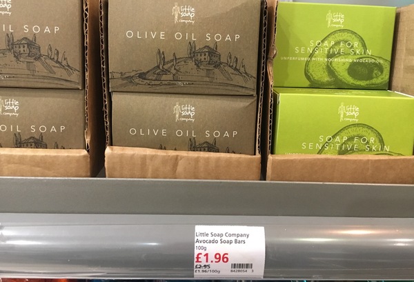 Soap instead of shower gel