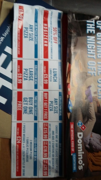 To wonder what the hell? A Domino's pizza is £20??