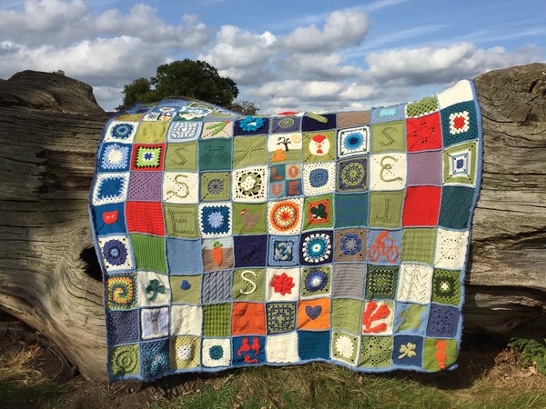 Woolly Hugs. A Blanket for the very lovely Tunnocks, also known as thatscottishconfection. Crafters and donors, we need your help