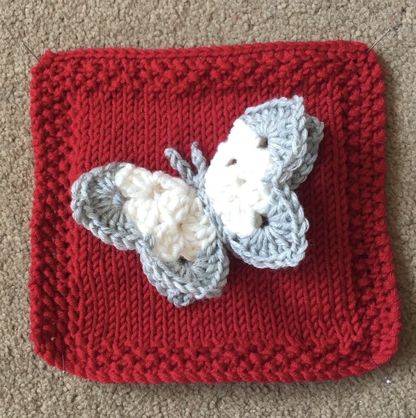 Woolly Hugs. Photos of the finished Blanket for CatThiefKeith's family and a message from her DH now on this original thread. TITLE EDITED BY MNHQ