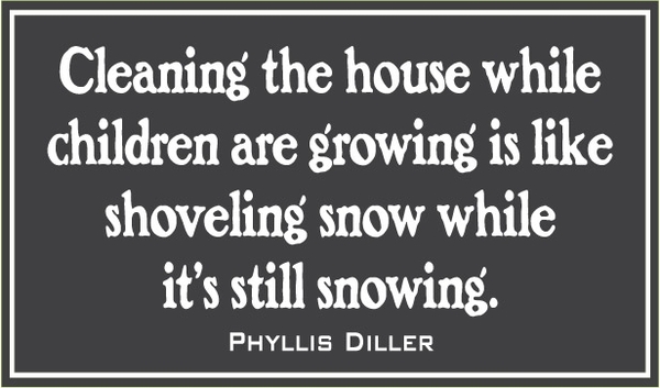 To think it is easy to keep your home clean?