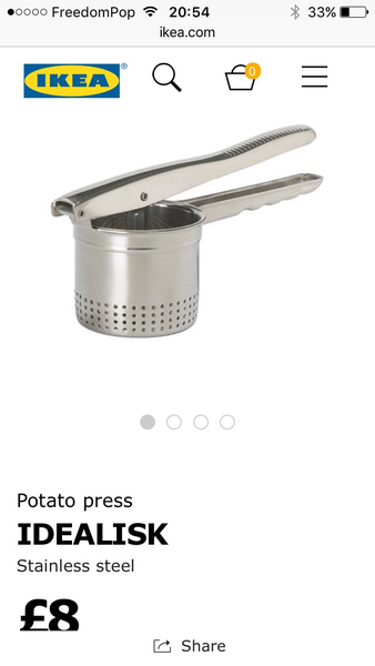 to think frozen mash is a work of genius?