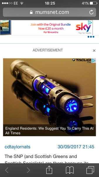 Great big fuck off ads on the middle of the thread?