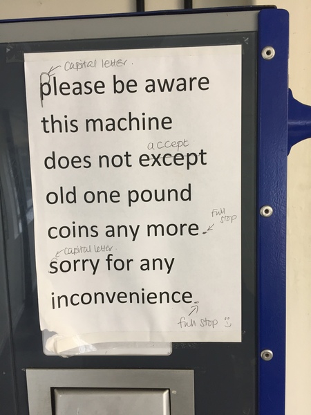 Grammar police on patrol again...