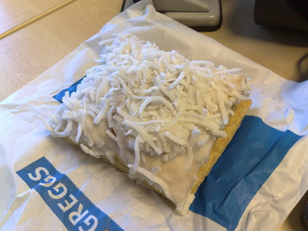 To be pissed off that Greggs vary regionally?