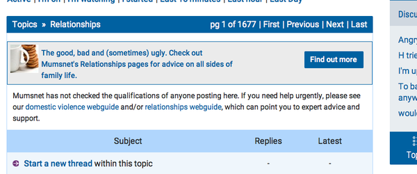 Sticky on relationships with helpline and website numbers for violence against women?