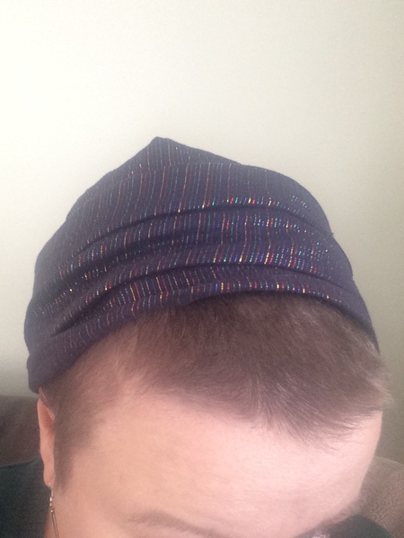 Head shave to go grey