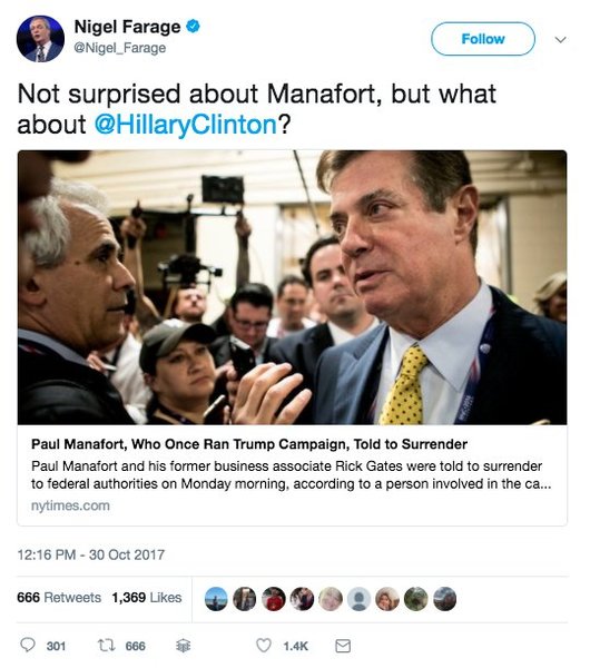 Manafort Destiny? Trump continued