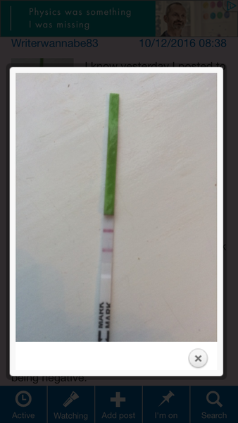 Can you see a line?