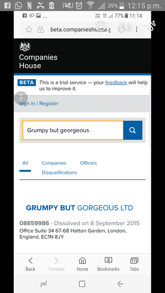 WARNING ABOUT GRUMPY BUT GORGEOUS PAMPER PARTIES