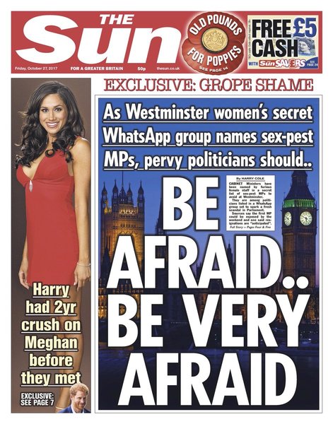 Westminstenders: Sucking up to the 'enemy'